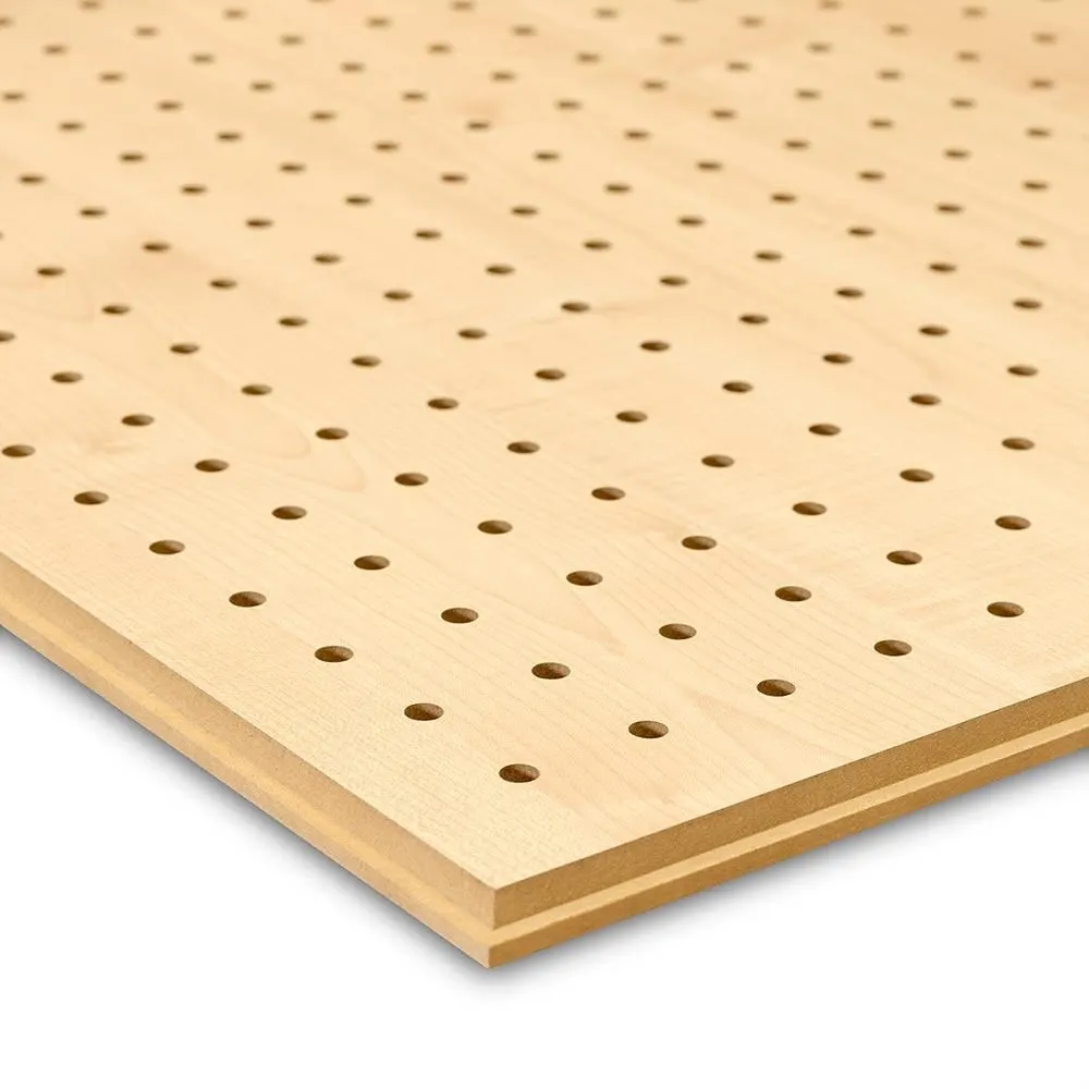 Dalle de faux plafond en bois MDF perforé