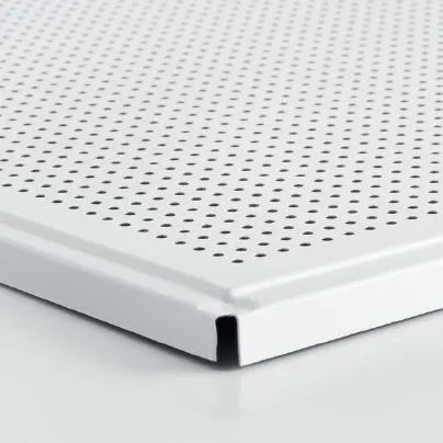 Dalle de faux plafond métallique