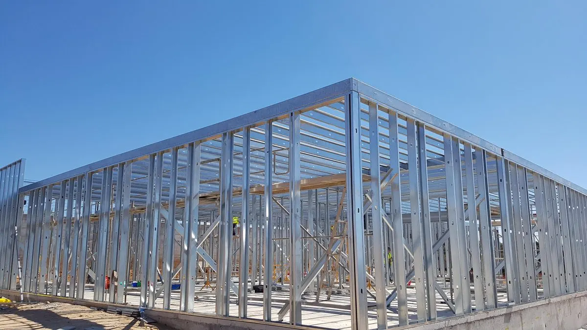 Ossature légère LSF (Light Steel Framing)
