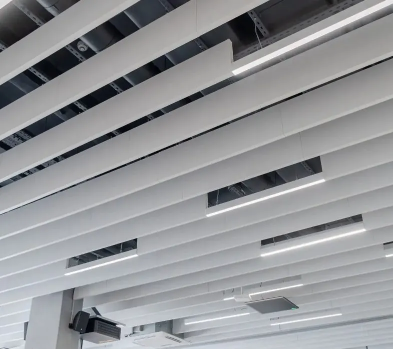 Baffles acoustiques suspendus