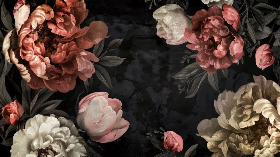 Épanouissement de Pivoines