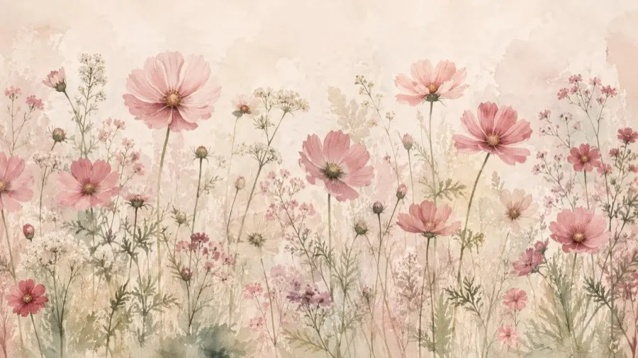 Jardin de cosmos