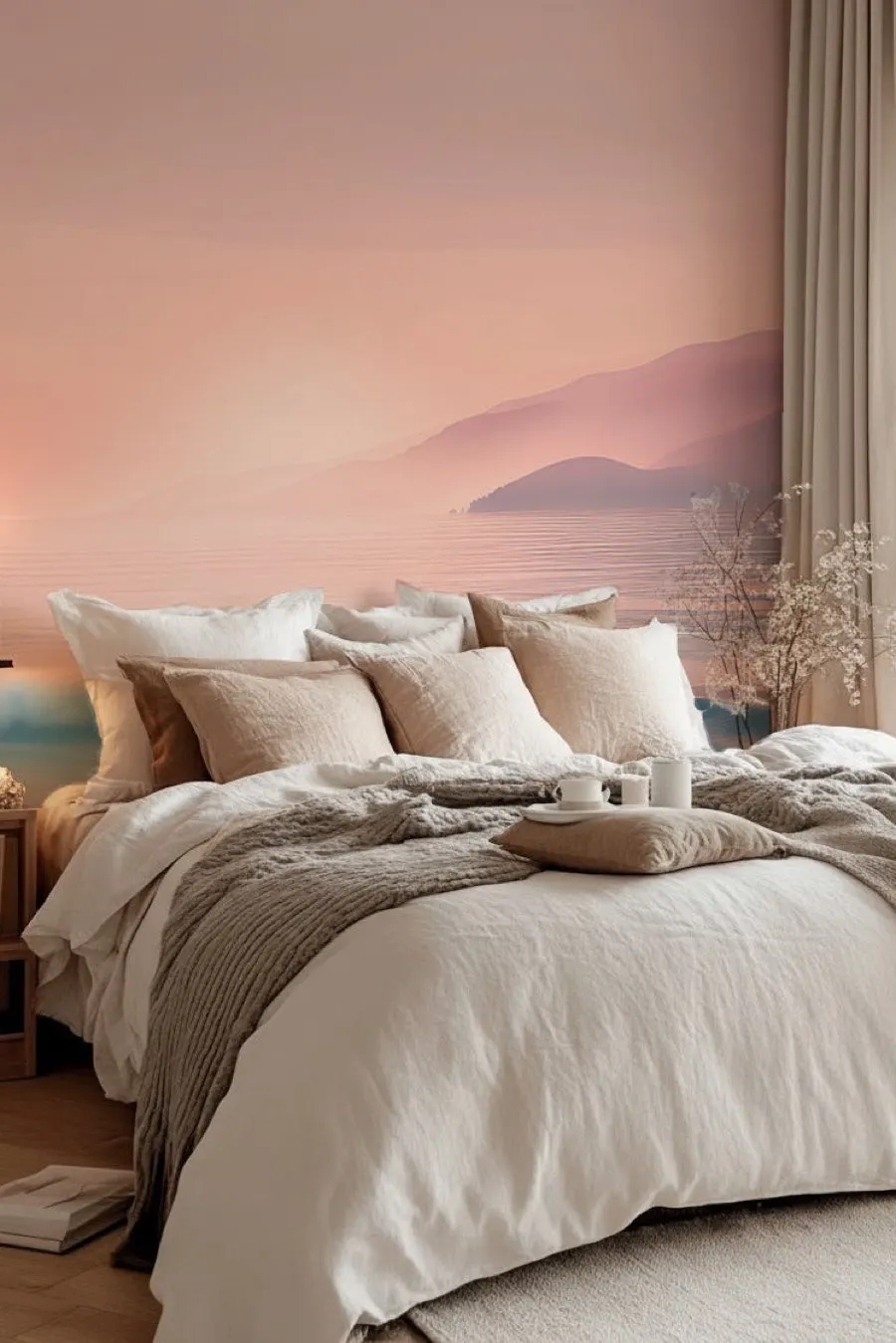 Le matin sur la mer
