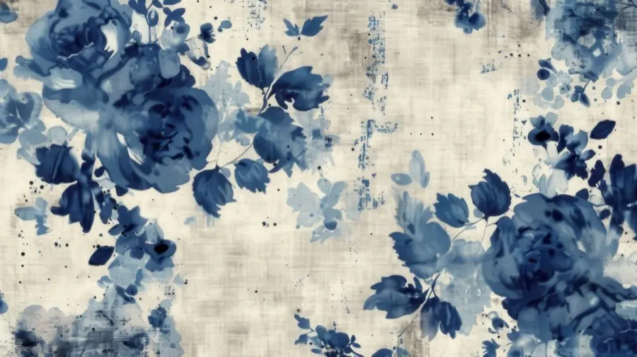 Romance Florale Indigo