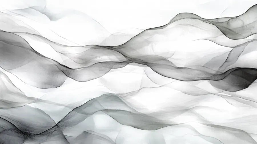 Vagues abstraites en noir et blanc